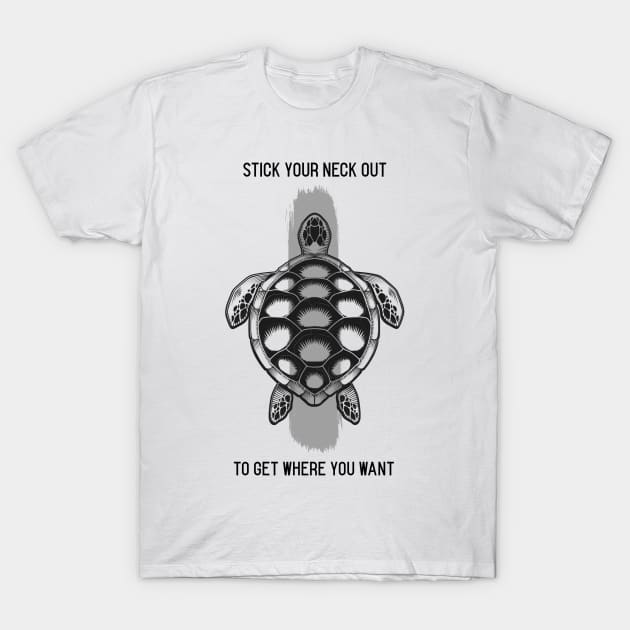 BE not afraid to go slowly , BE afraid only of standing still T-Shirt by Your_wardrobe